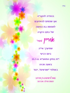 הזמנה (254)-01