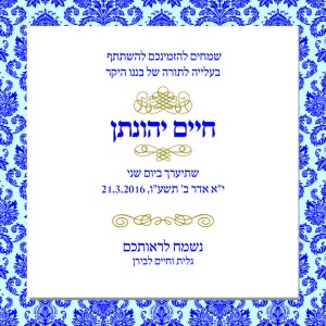 הזמנה (738)-01
